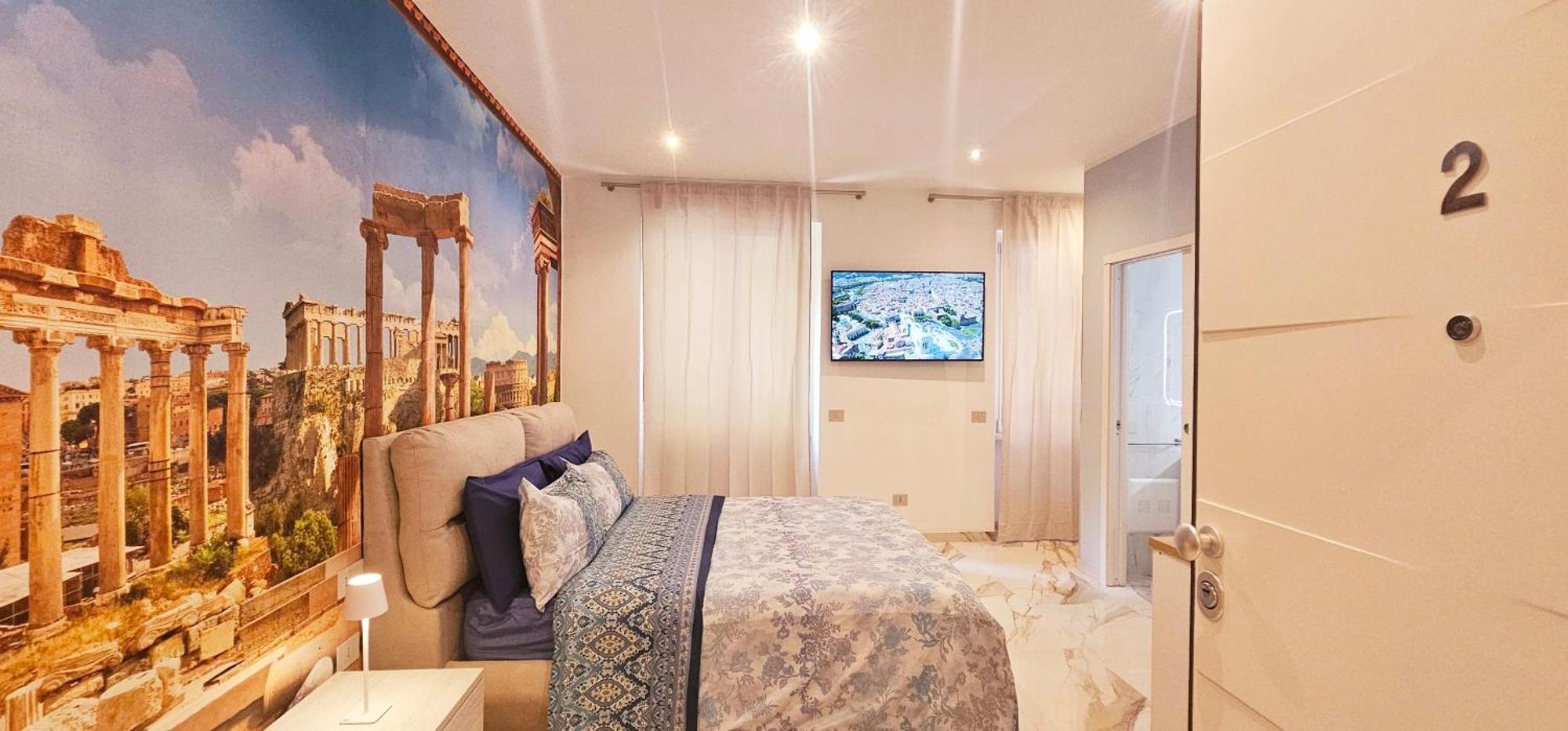 Il Magnifico Superior Rooms 400M From Tiburtina Railway Station And 290M From Metro 외부 사진