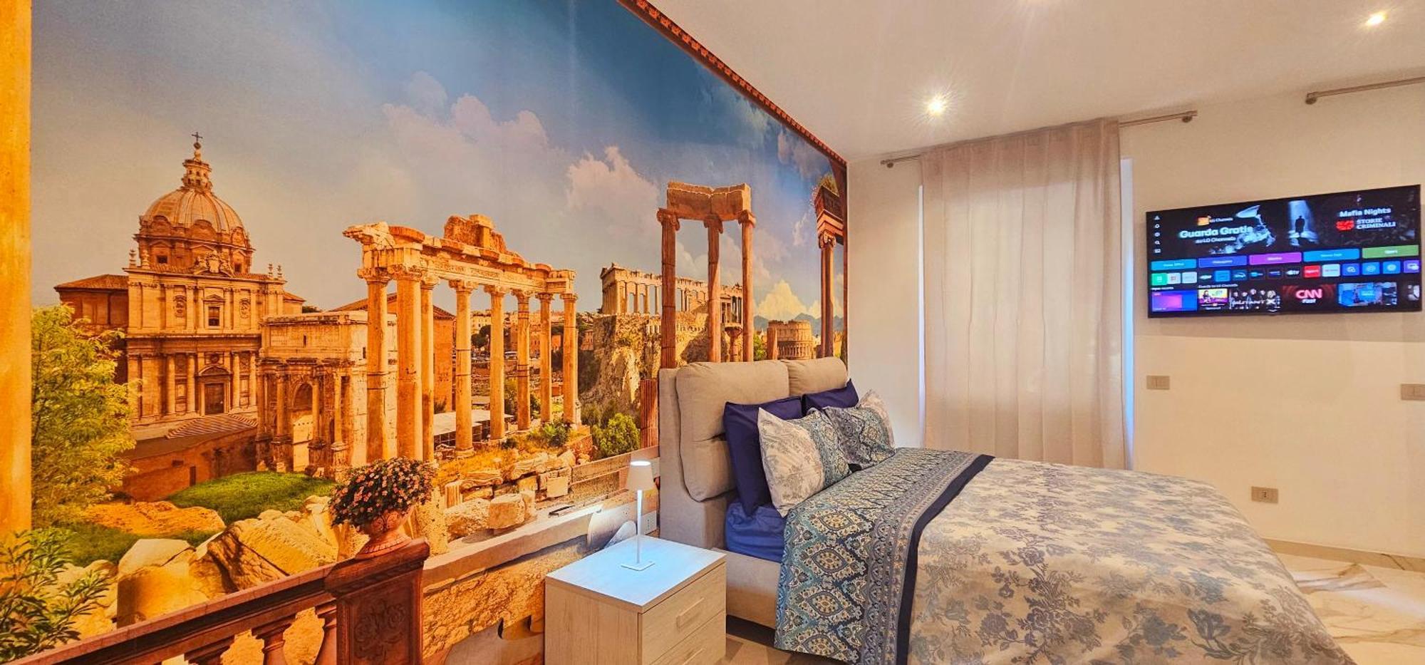Il Magnifico Superior Rooms 400M From Tiburtina Railway Station And 290M From Metro 외부 사진